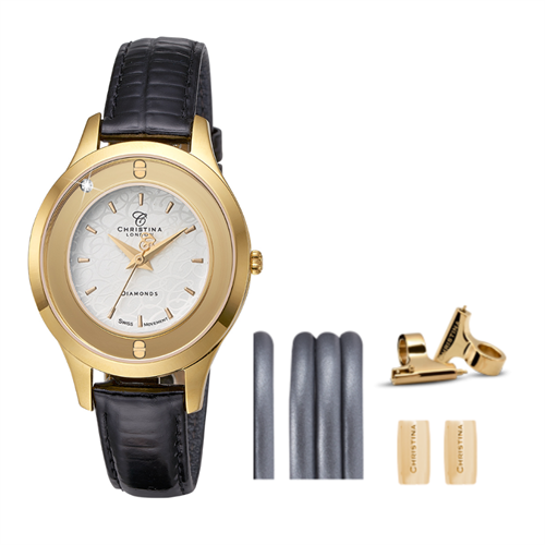 Collect ur  + Gunmetal Watch Cord set - Christina Jewelry & Watches